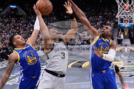 Warriors Spurs Basketball