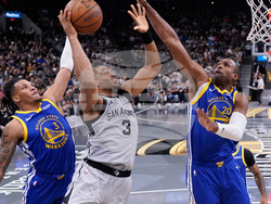 Warriors Spurs Basketball