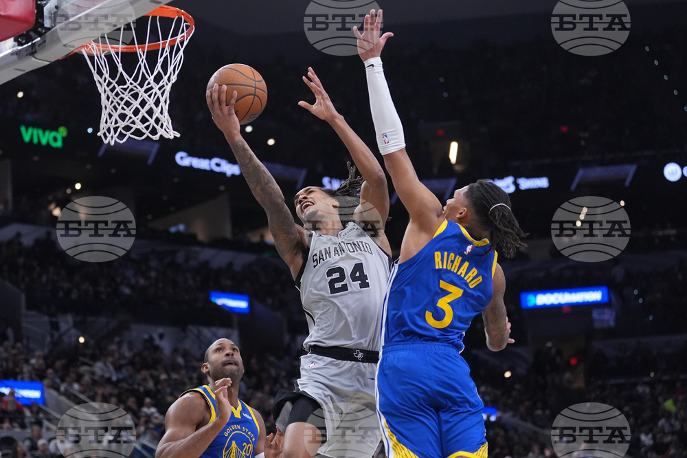 Warriors Spurs Basketball