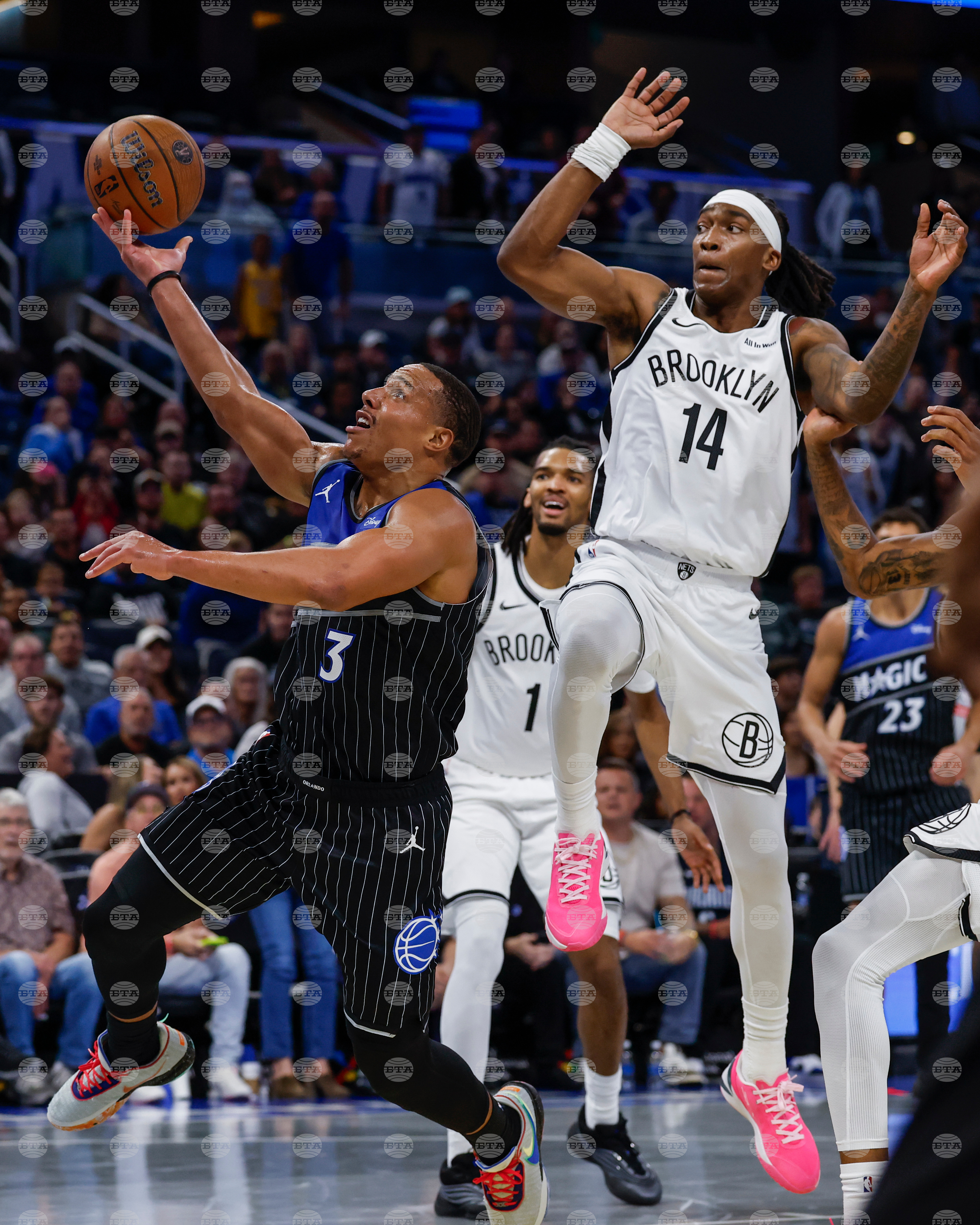 Nets Magic Basketball