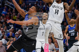 Nets Magic Basketball