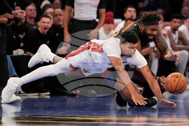 APTOPIX Heat Knicks Basketball