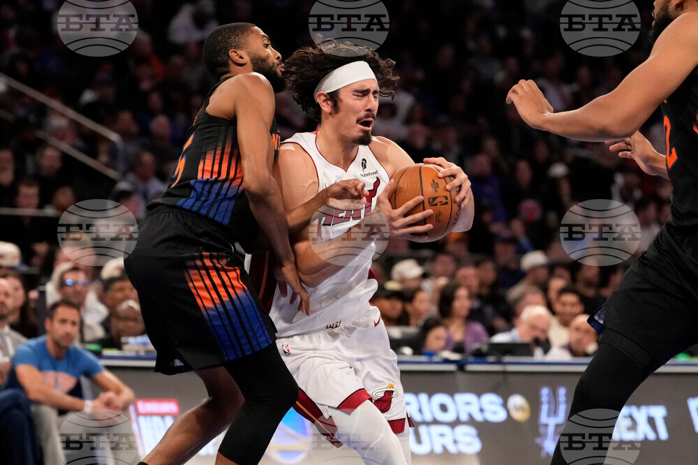 Heat Knicks Basketball