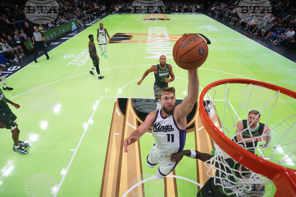 APTOPIX Kings Timberwolves Basketball