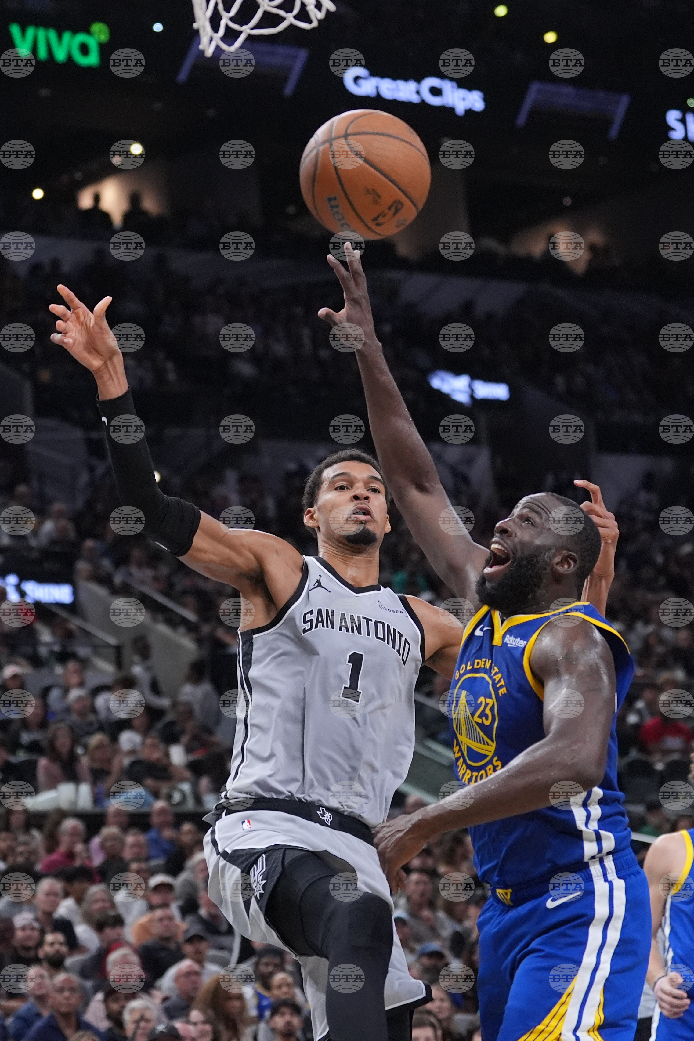 Warriors Spurs Basketball