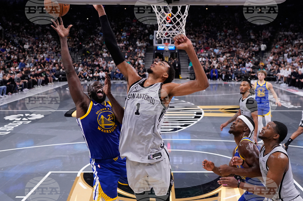 Warriors Spurs Basketball