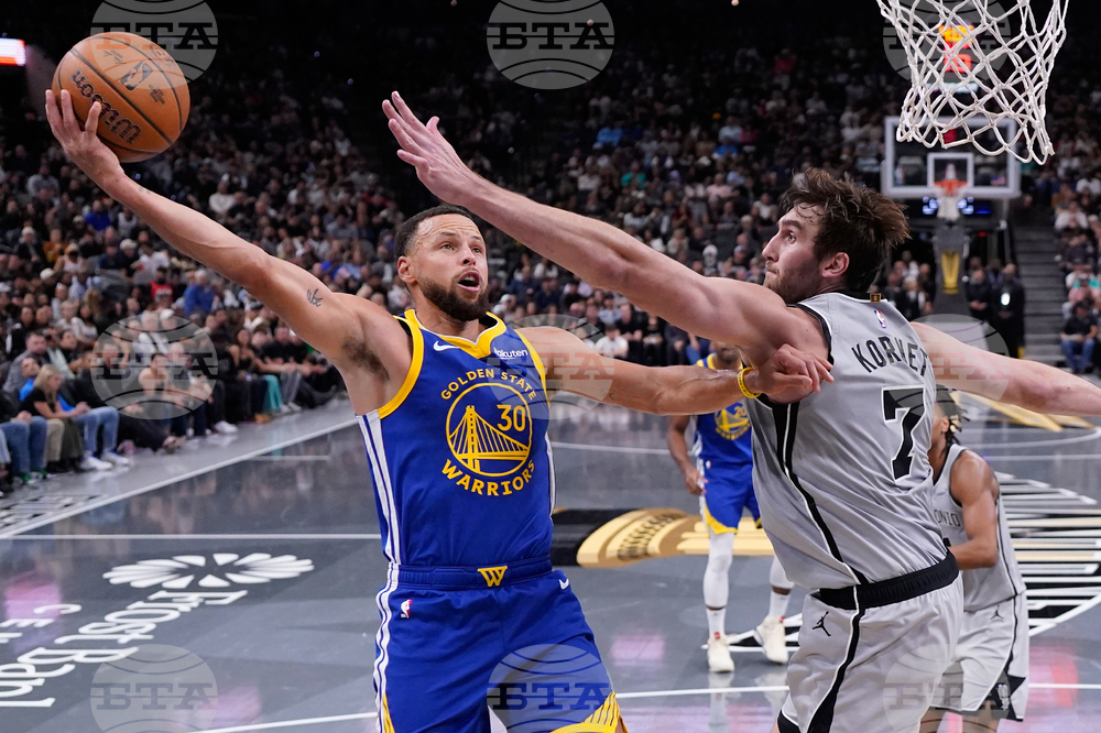 Warriors Spurs Basketball