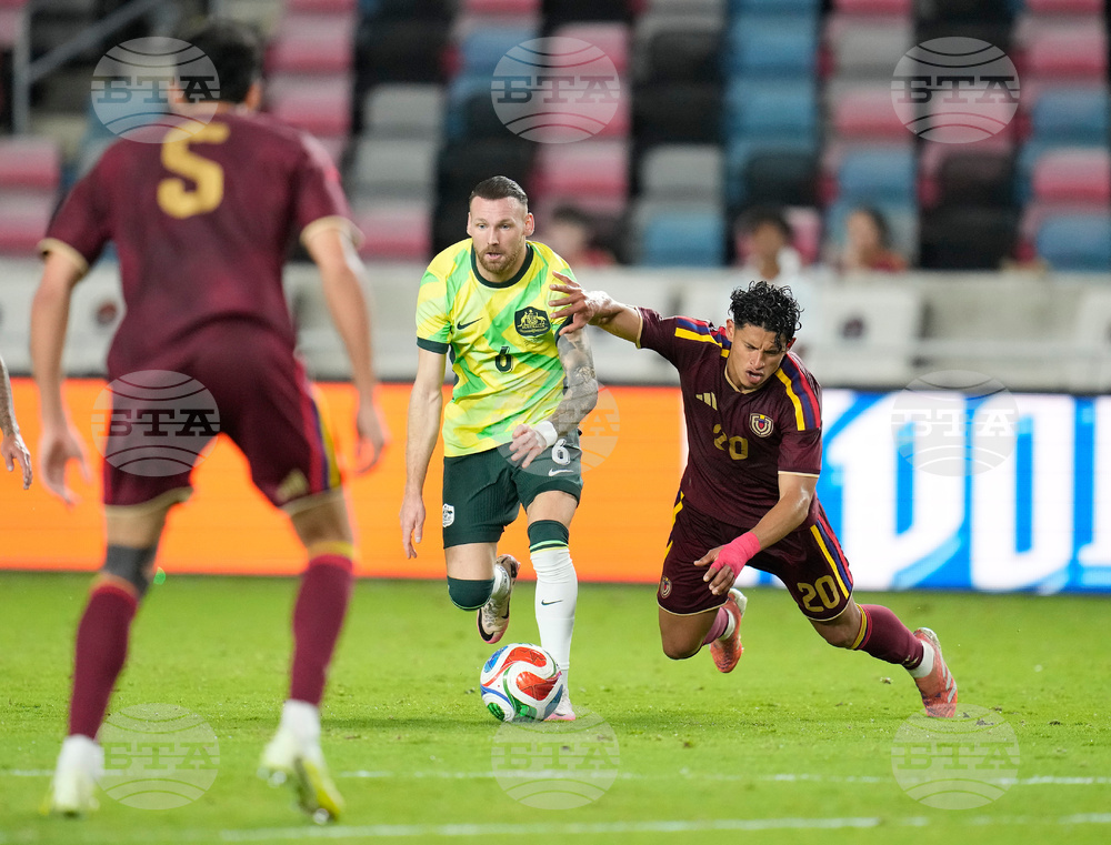 Venezuela Australia Soccer