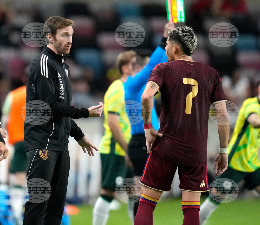 Venezuela Australia Soccer