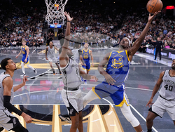 Warriors Spurs Basketball