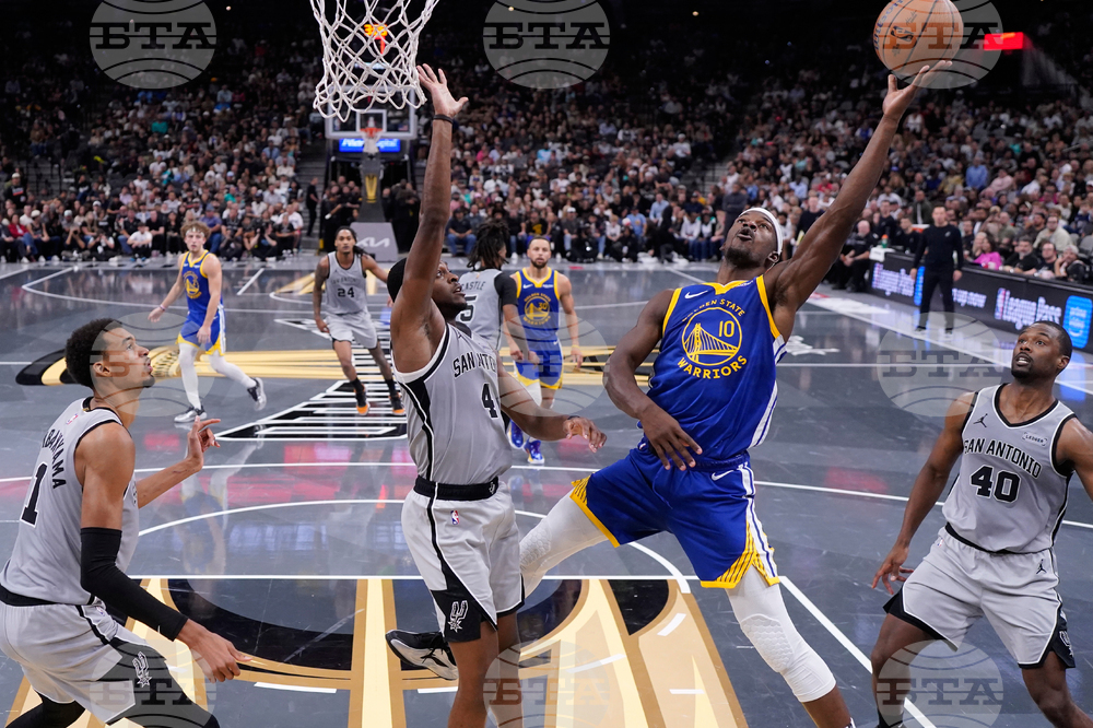 Warriors Spurs Basketball