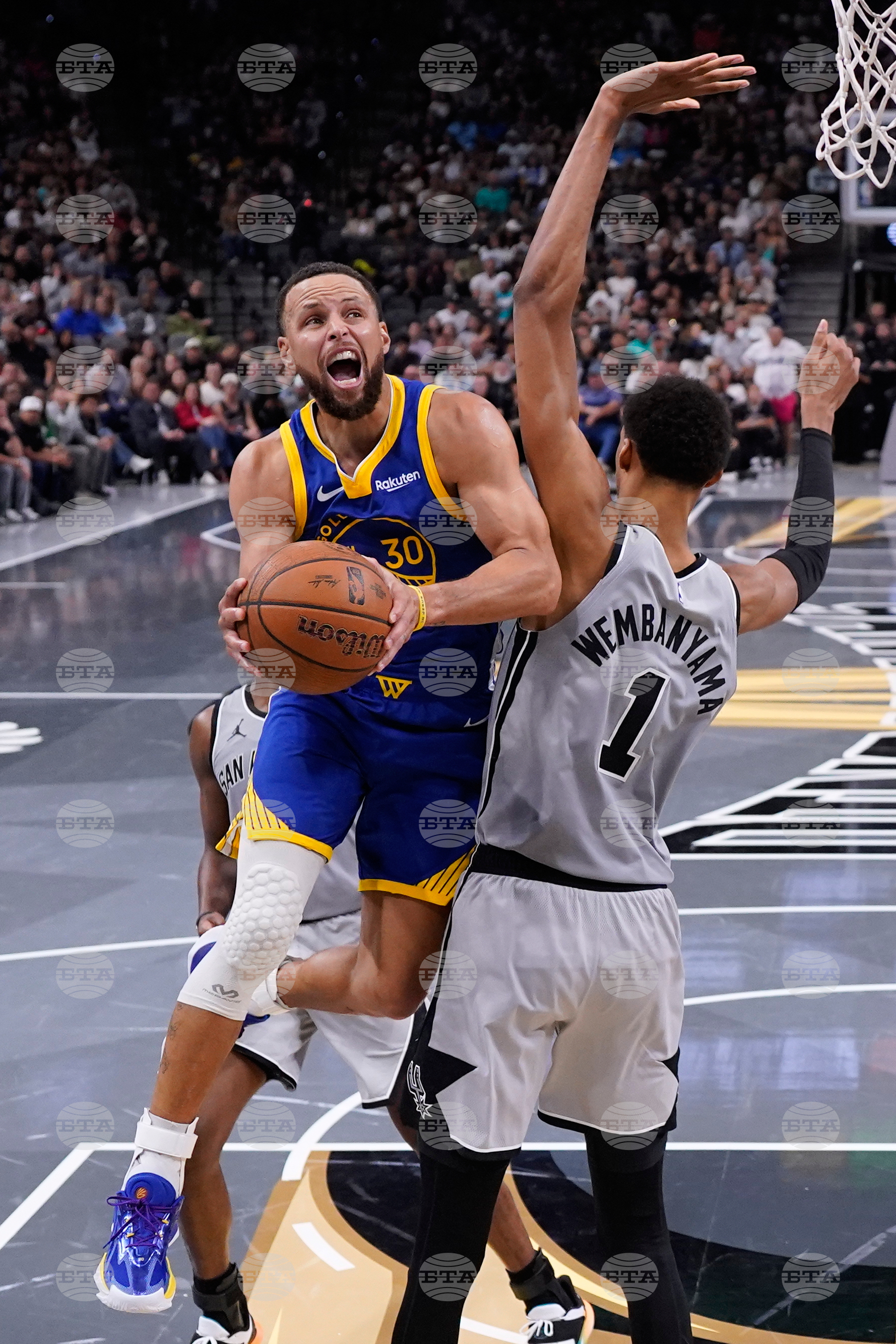 Warriors Spurs Basketball