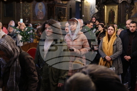 Литургия за празника на свети Гавриил Ургебадзе - патриарх Даниил