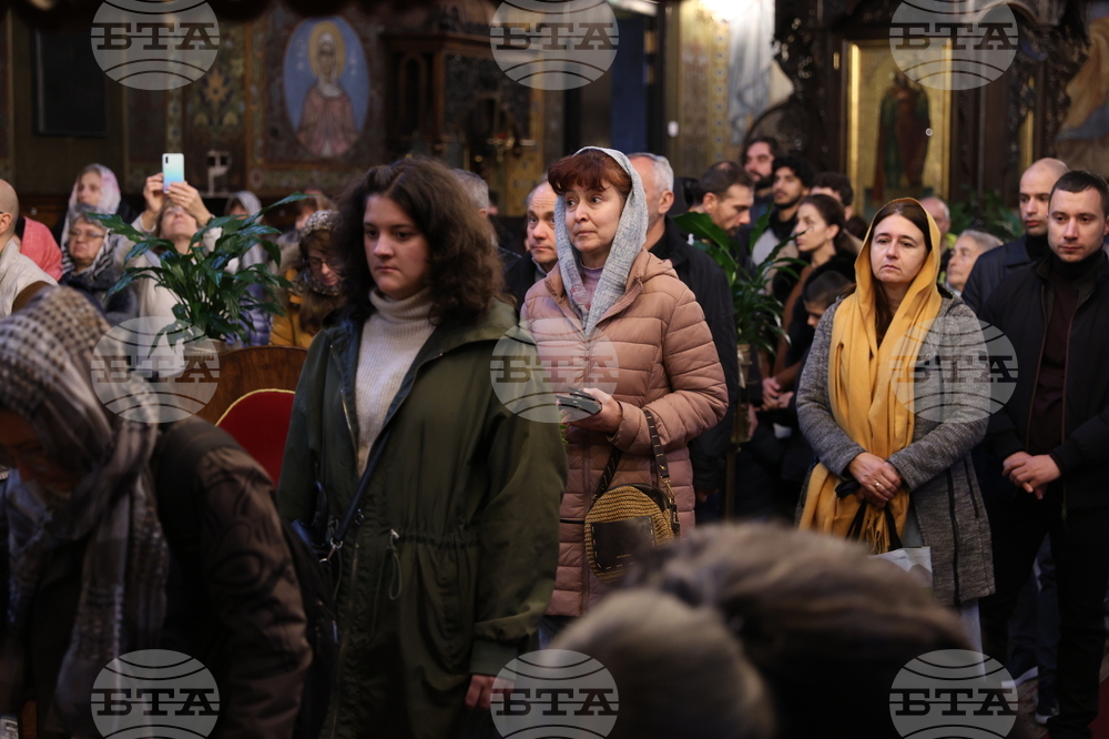 Литургия за празника на свети Гавриил Ургебадзе - патриарх Даниил