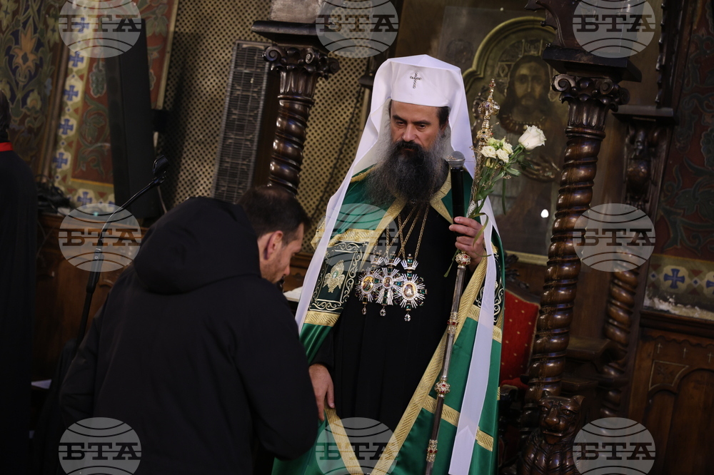 Литургия за празника на свети Гавриил Ургебадзе - патриарх Даниил