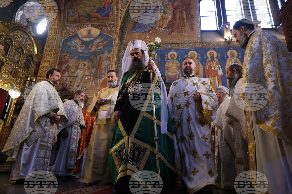 Литургия за празника на свети Гавриил Ургебадзе - патриарх Даниил