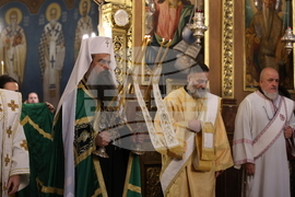 Литургия за празника на свети Гавриил Ургебадзе - патриарх Даниил