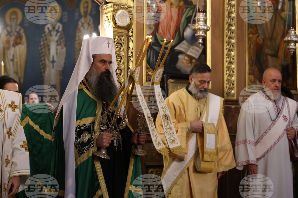 Литургия за празника на свети Гавриил Ургебадзе - патриарх Даниил