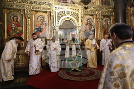 Литургия за празника на свети Гавриил Ургебадзе - патриарх Даниил