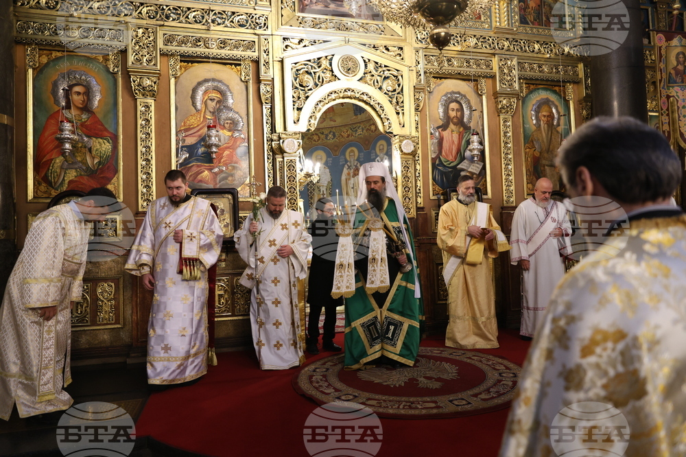 Литургия за празника на свети Гавриил Ургебадзе - патриарх Даниил