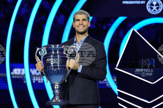 APTOPIX Italy Tennis ATP Finals