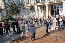 Варна - протест - животни