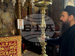 Гърция - Света Гора - Българска парламентарна делегация пристигна в Зограф за есенния празник на свети Георги