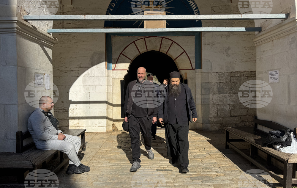 Гърция - Света Гора - Българска парламентарна делегация пристигна в Зограф за есенния празник на свети Георги