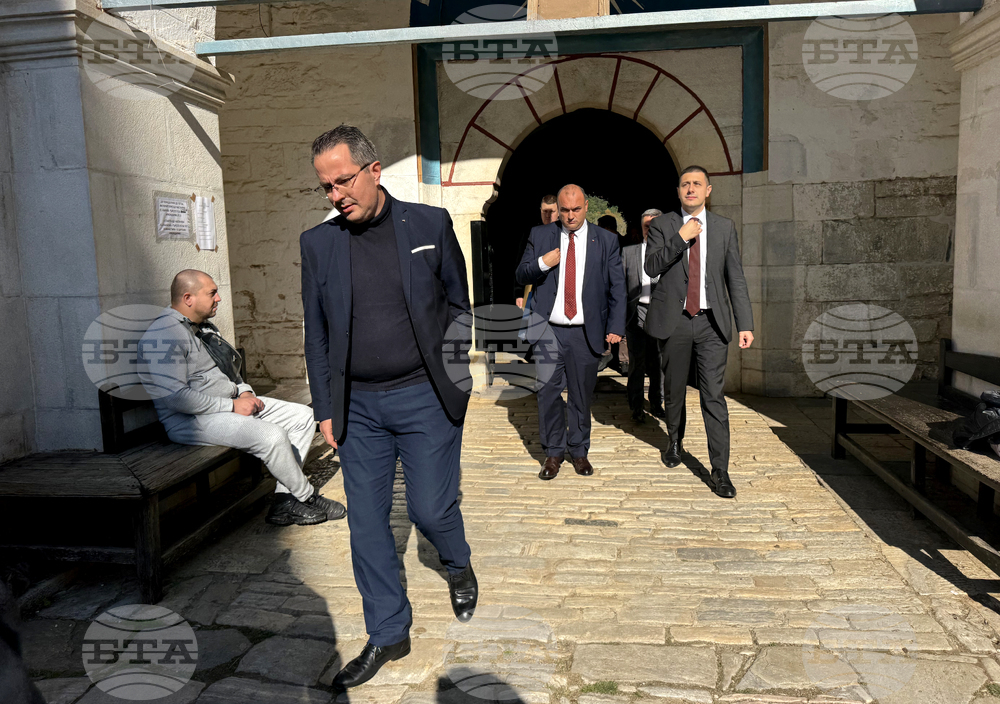 Гърция - Света Гора - Българска парламентарна делегация пристигна в Зограф за есенния празник на свети Георги