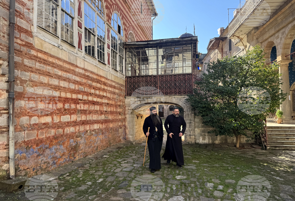 Гърция - Света Гора - Българска парламентарна делегация пристигна в Зограф за есенния празник на свети Георги