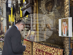 Гърция - Света Гора - Българска парламентарна делегация пристигна в Зограф за есенния празник на свети Георги
