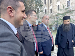 Гърция - Света Гора - Българска парламентарна делегация пристигна в Зограф за есенния празник на свети Георги