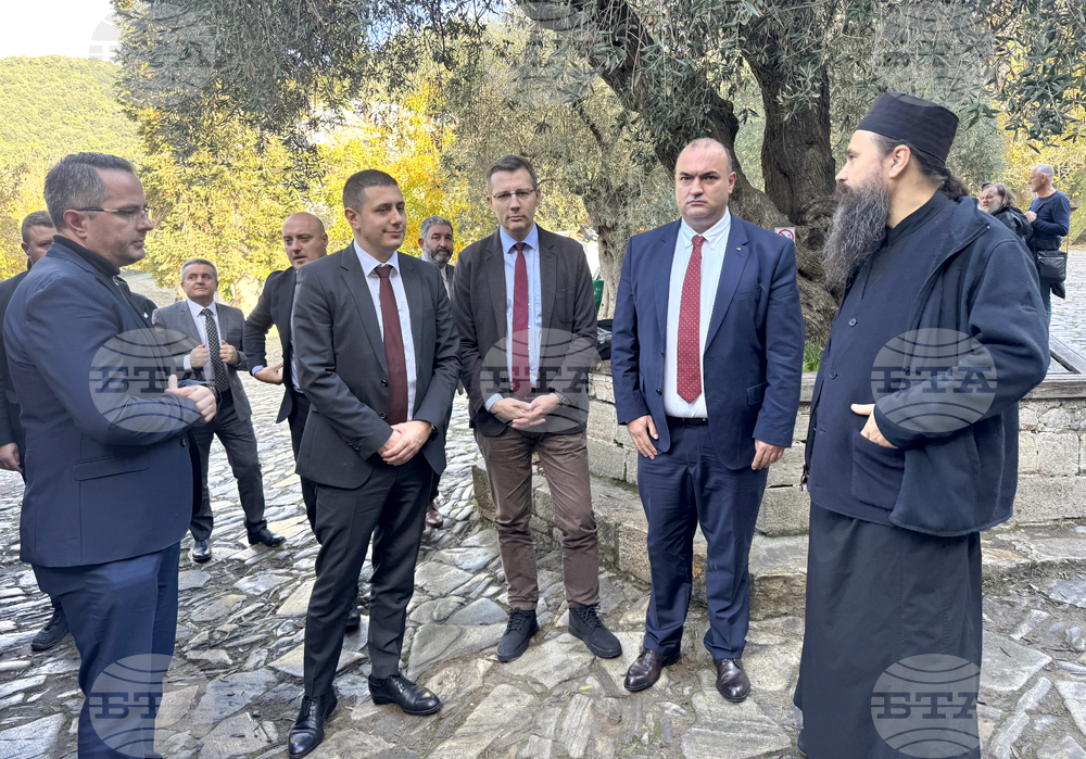 Гърция - Света Гора - Българска парламентарна делегация пристигна в Зограф за есенния празник на свети Георги