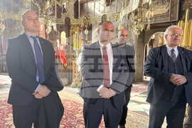 Гърция - Света Гора - Българска парламентарна делегация пристигна в Зограф за есенния празник на свети Георги