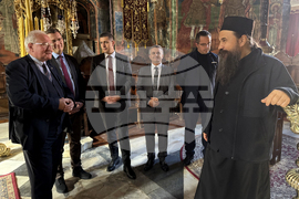 Гърция - Света Гора - Българска парламентарна делегация пристигна в Зограф за есенния празник на свети Георги