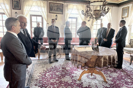 Гърция - Света Гора - Българска парламентарна делегация пристигна в Зограф за есенния празник на свети Георги