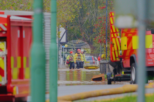 Britain Extreme Weather Storm Claudia