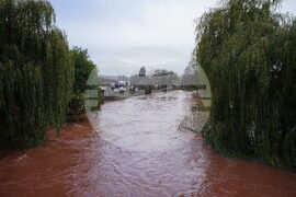 Britain Extreme Weather Storm Claudia