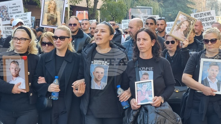 Thousands Join March of the Angels in Skopje, Led by Parents of Victims of Pulse Disco Fire