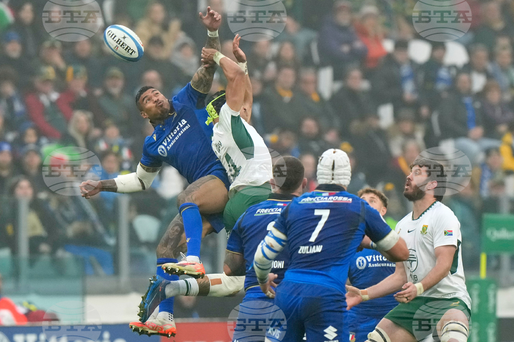 Italy South Africa Rugby