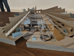 Павилионът на Албания на 19-ото архитектурно биенале във Венеция, Италия. Снимки: Ваня Сухарова/БТА