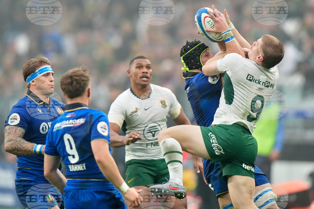 Italy South Africa Rugby