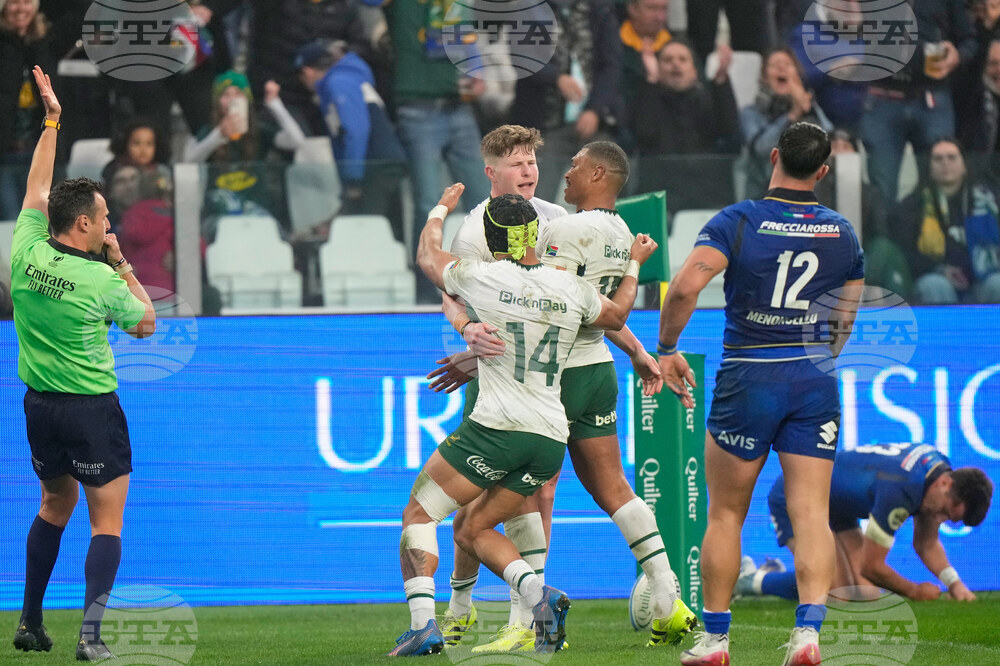 Italy South Africa Rugby