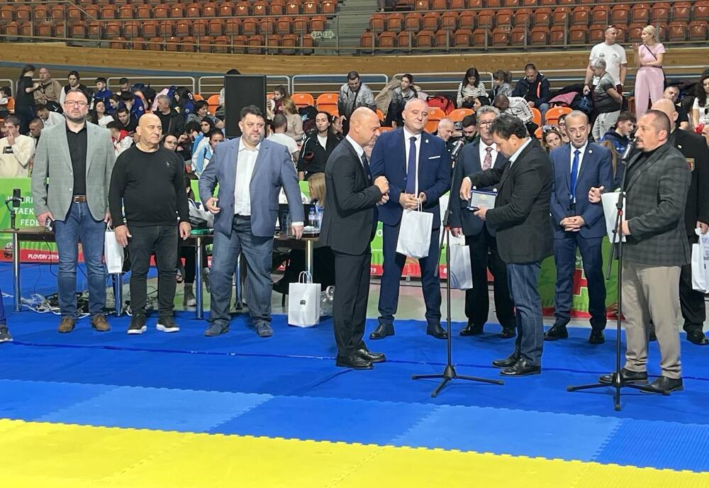 Зам.-министърът на младежта и спорта Димитър Георгиев откри международния турнир по Таекуон-до ITF “Bulgaria Open 2025” в Пловдив