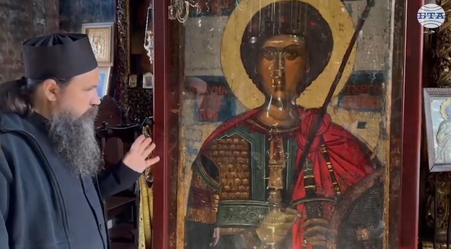 Българска парламентарна делегация пристигна в Света гора за есенния празник на Свети Георги