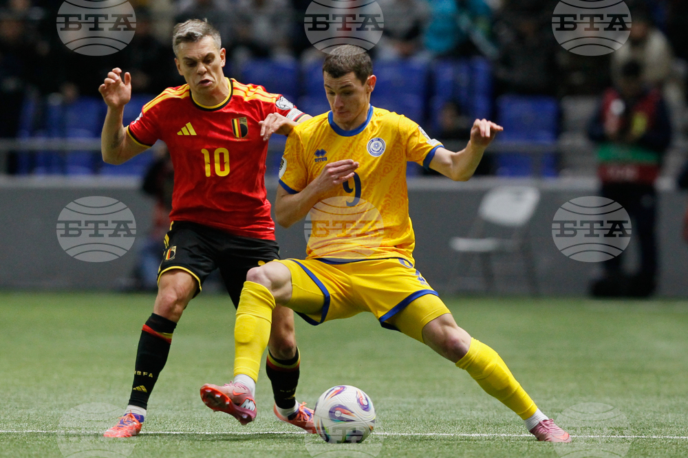 Белгия направи равенство с Казахстан в квалификациите в Световно първенство