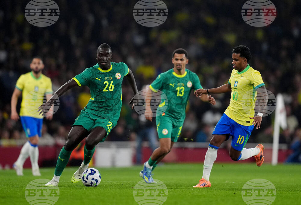 Britain Brazil Senegal Soccer