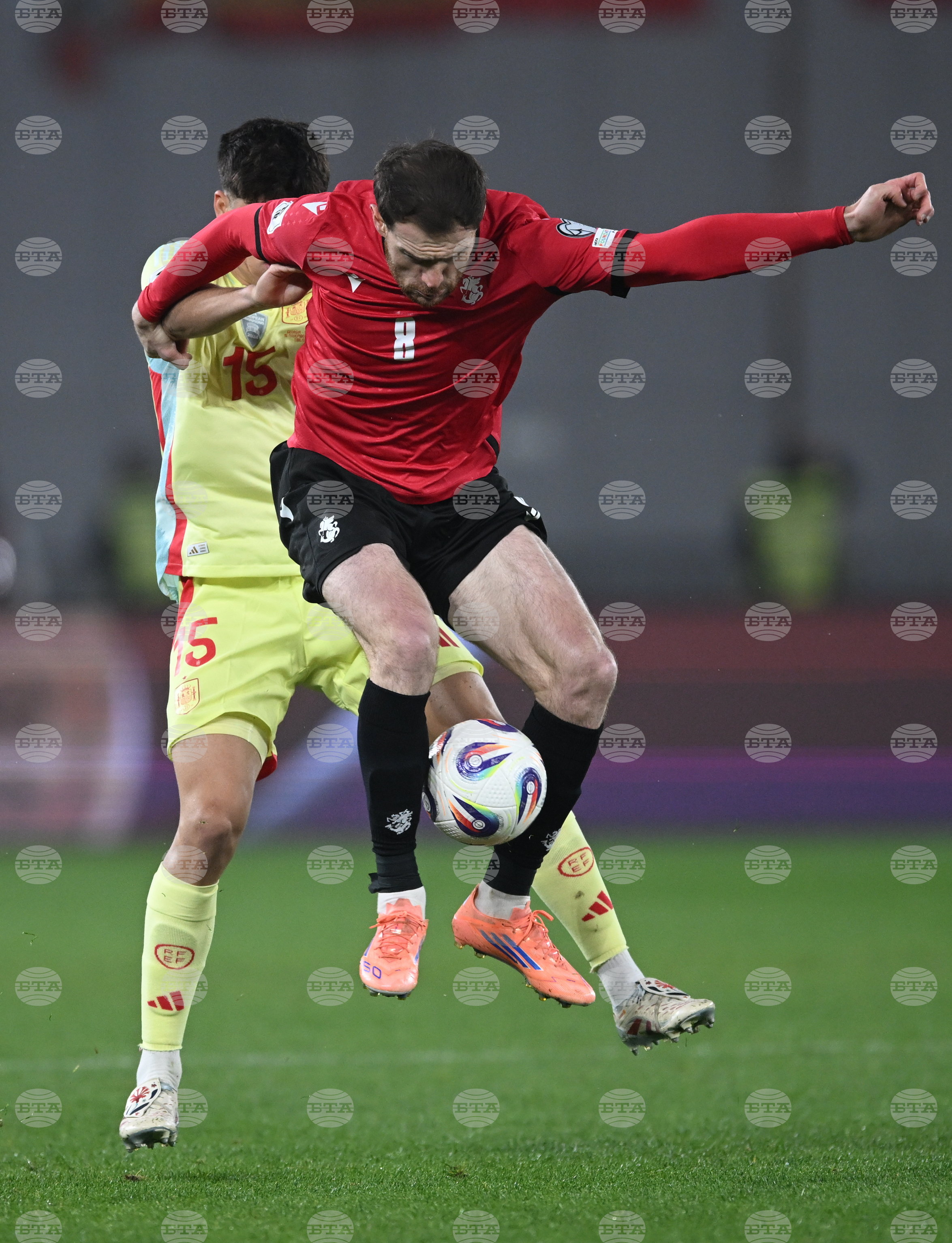 Georgia Spain WCup Soccer