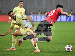 Georgia Spain WCup Soccer