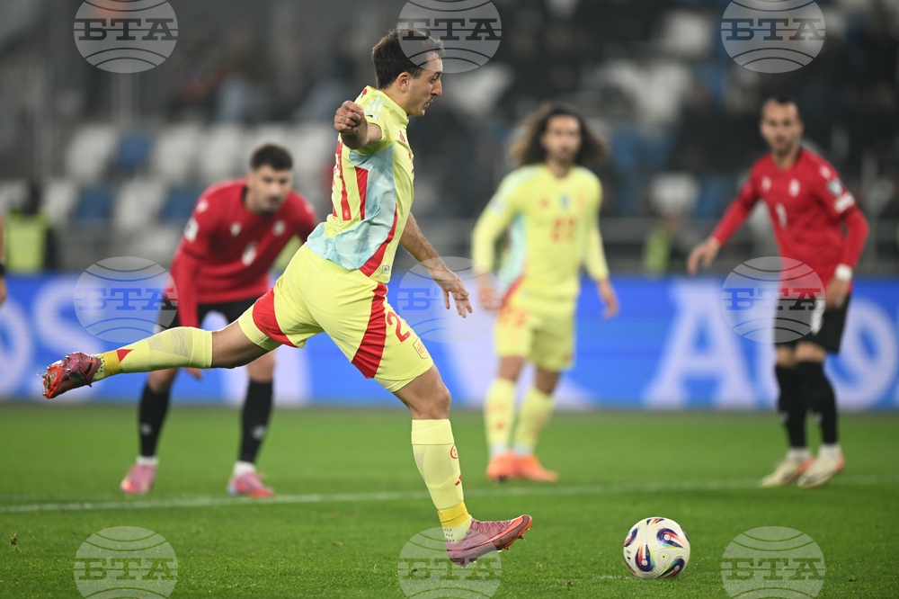 Georgia Spain WCup Soccer